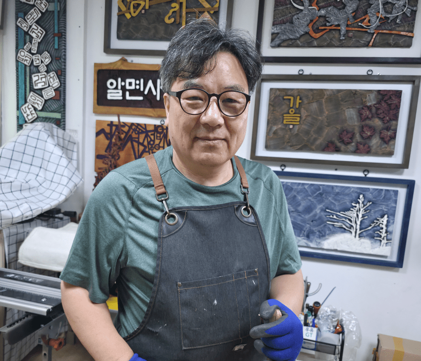 서각 작가 김종태 개인전‘나무에 글을 새기다’